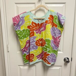 Sister Mary Fully Embroidered Blouse